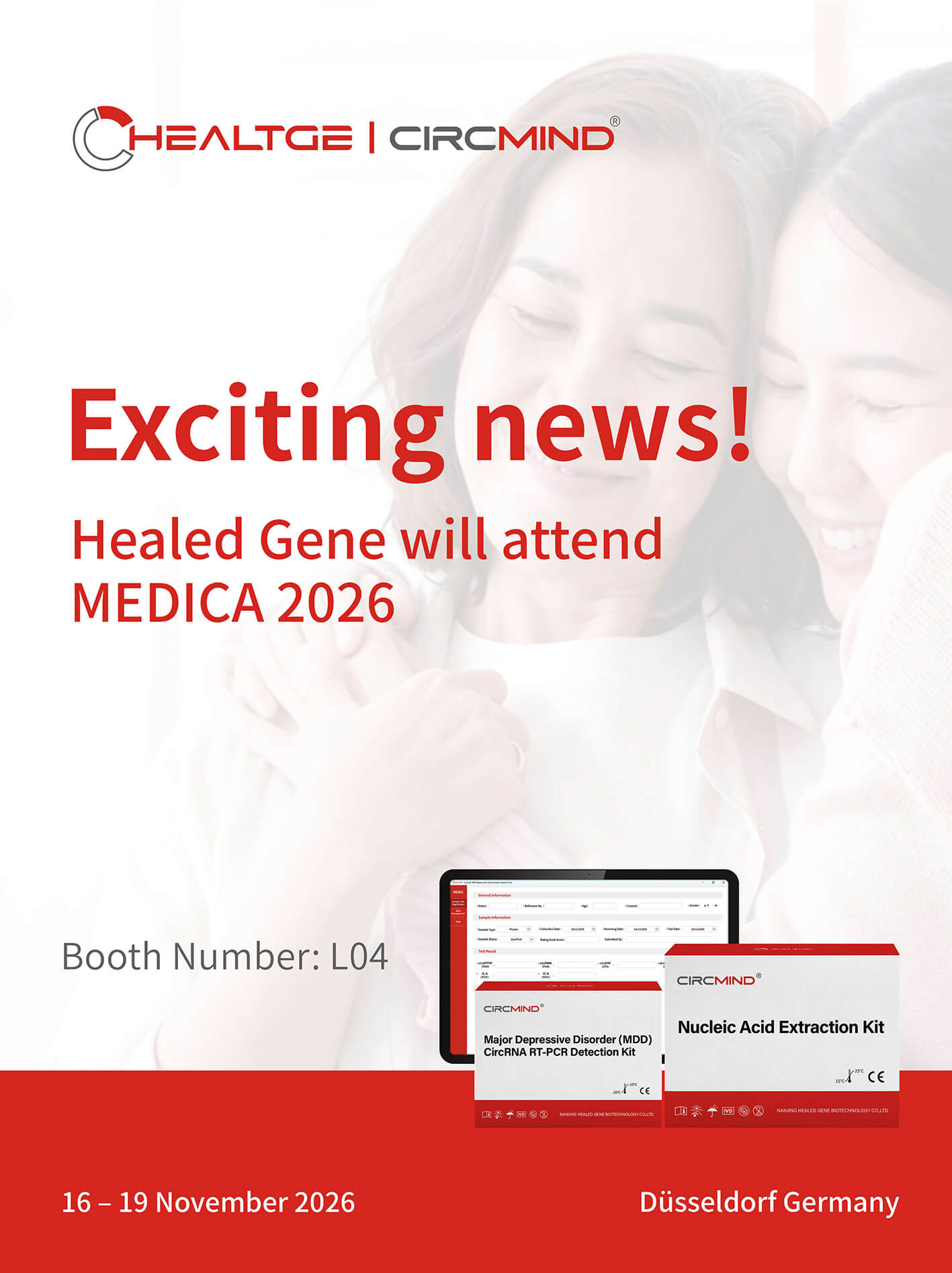 From Diagnosis to Prediction: Why Healed Gene is Returning to MEDICA for a Second Time